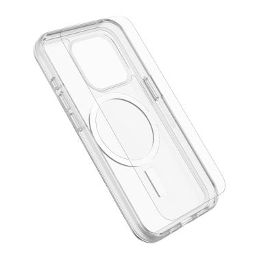 Otterbox | Symmetry w/ Magsafe Protection  iPhone 15 Pro + Power Kit Bundle - Clear | 15-11560