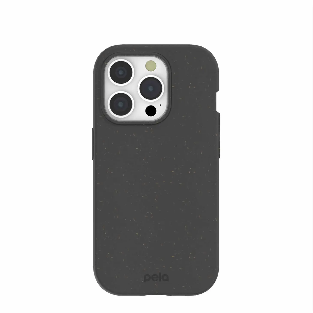 Pela | iPhone 15 Pro Solid Case - Black | 17050-IP15P-BLACK