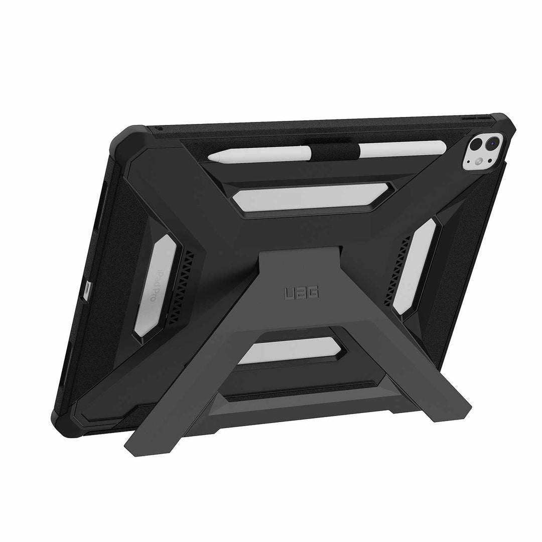 UAG | Scout+ Case with Kickstand for iPad Pro 13" 7th Gen M2 (2024) - Black | 124492114040