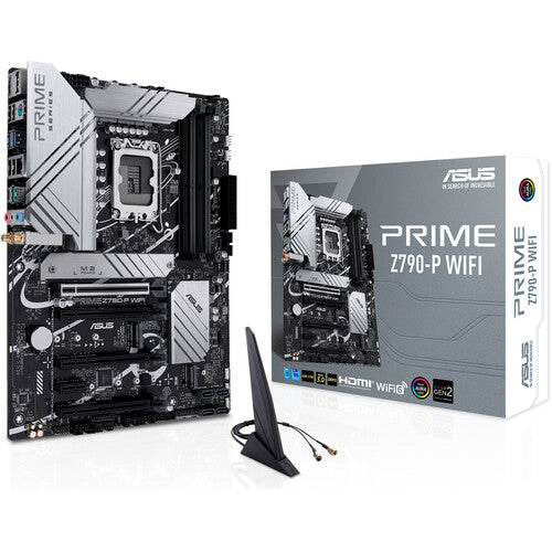 Asus  | Prime Intel Z790 LGA 1700 ATX Motherboard, M.2 x3, DDR5, WiFi6 | PRIME Z790-P WIFI