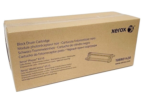 Xerox | Phaser 6510 / WorkCentre 6515 - Black Drum Cartridge for 48K Pages 108R01420