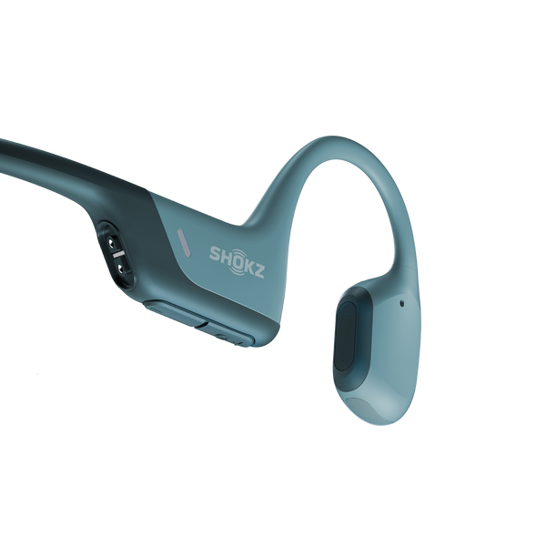 Shokz | OpenRun Pro Blue Noise Cancelling Mic Premium Bone Conduction - Blue | S810-ST-BL-CA-153