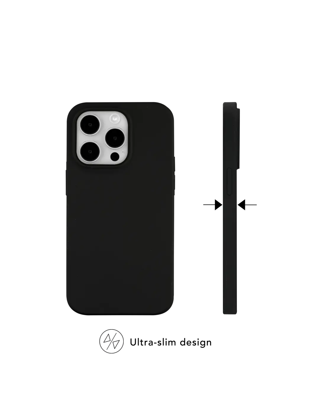 //// Dbramante1928 | Monaco MagSafe Case for iPhone 15 Pro Max - Black | DB-MO67NIBLU213