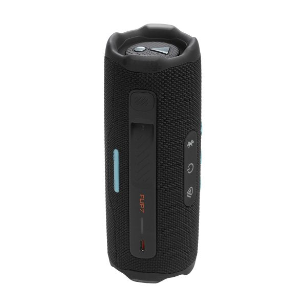JBL | Flip 7 Waterproof Bluetooth Wireless Speaker - Black / Orange | JBLFLIP7BLKOAM