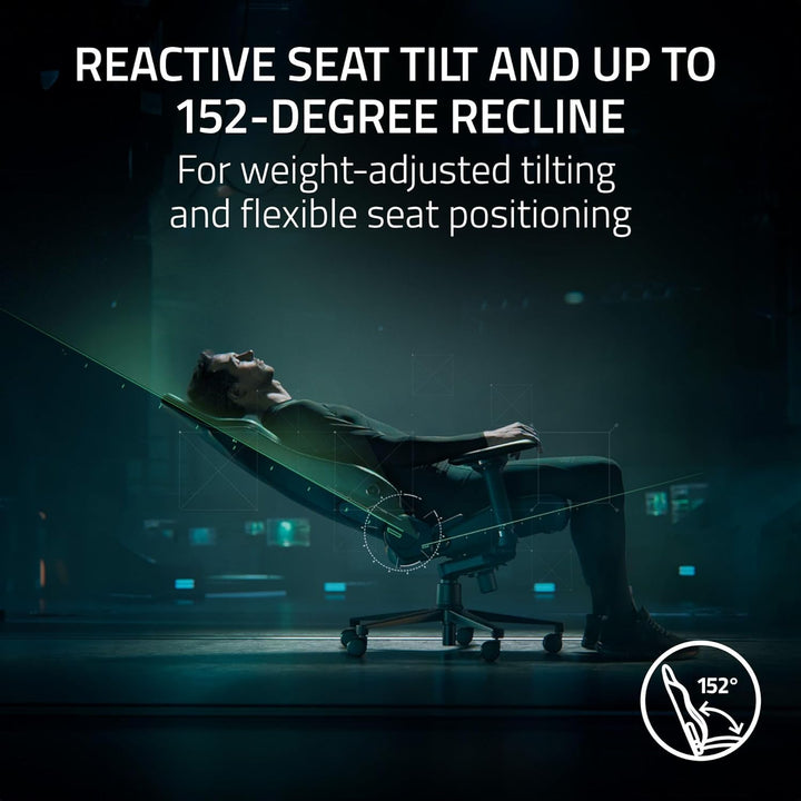Razer | Iskur V2 X Newgen Gamin Chair - Black Green | RZ38-05310700-R3CA