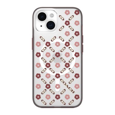 Coach | Protective Case w/Magsafe iPhone 15/14/13 - Tea Rose | 15-12443