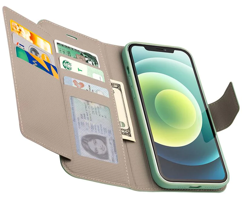 Caseco | Sunset Blvd 2-in-1 RFID Blocking Folio Case iPhone 11 Pro - Teal/Turquoise | C3506-06