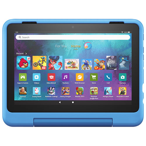 Amazon | Fire Pro HD 8 Kids Edition Tablet 8" 32GB (Ages 6-12) - Cyber Sky (Blue) | B09BG37F4B
