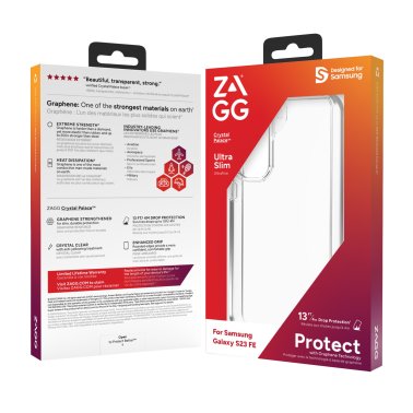 ZAGG | Samsung Galaxy S23 FE 5G  Crystal Palace Case - Clear | 15-11992