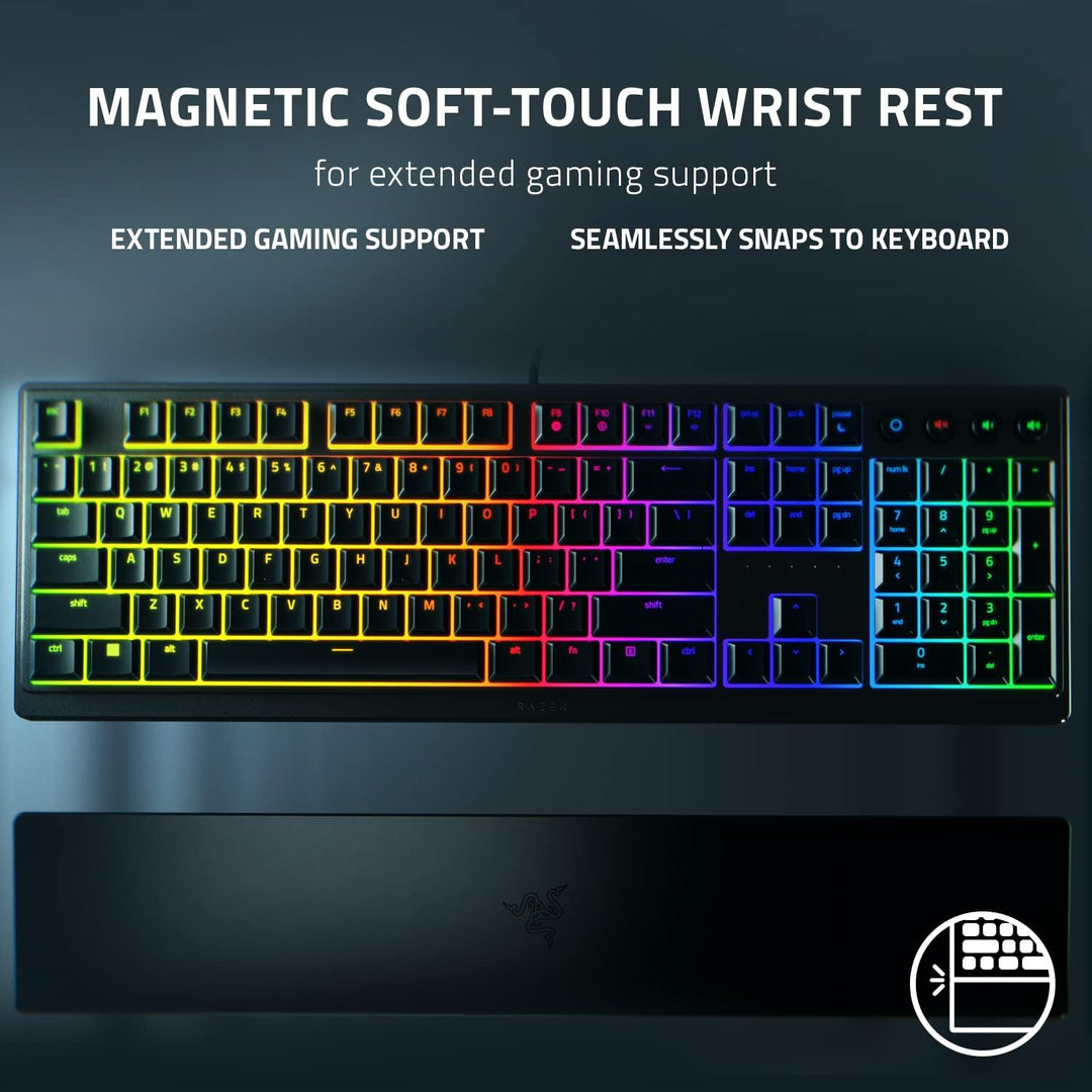 Razer | Ornata V3 Chroma Backlit Full-size Ergonomic Gaming Keyboard - Eng | RZ03-04460200-R3U1