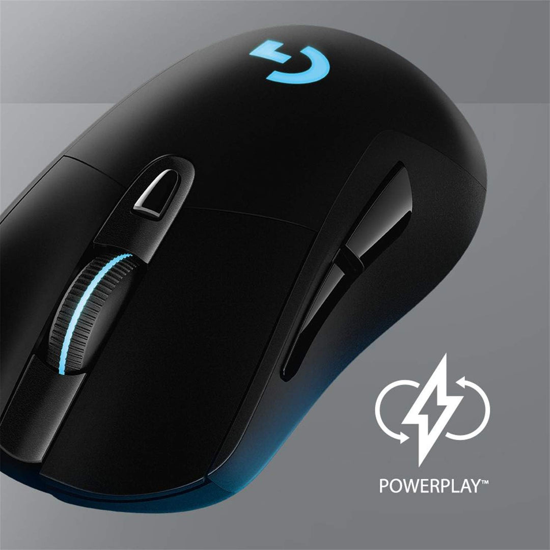 Logitech | G703 HERO 16000 DPI Wireless Optical Gaming Mouse - Black | 910-005638