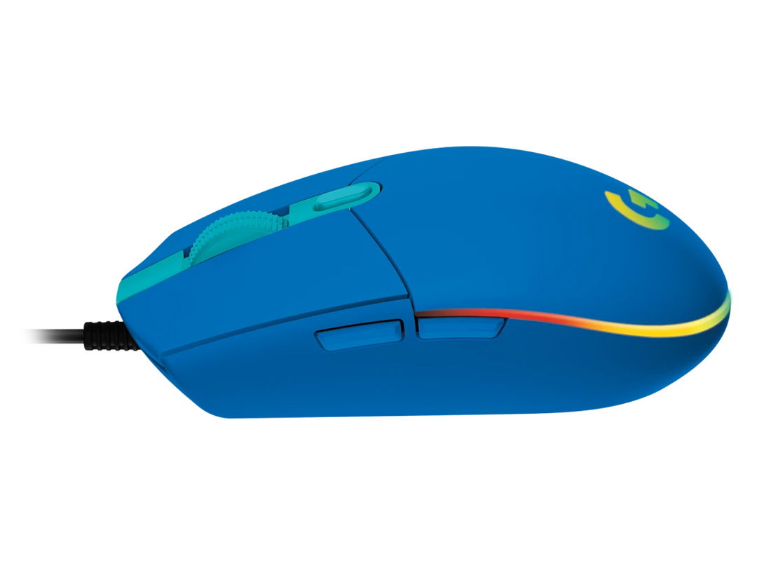 Logitech | G203 Lightsync 8000 DPI Optical Gaming Mouse Blue | 910-005792