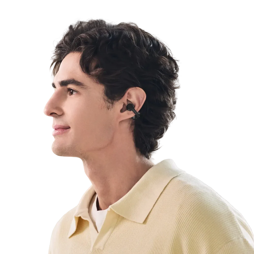 Shokz | OpenDots 2 Open-Ear True Wireless Earbuds - Black | E320-ST-BK-CA-326