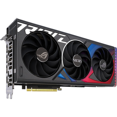 ASUS | Video Card ROG Strix GeForce RTX 4060 Ti OC Edition Gaming Graphics Card (PCIe 4.0, 8GB GDDR6, DLSS 3, HDMI 2.1, DisplayPort 1.4a) ROG-STRIX-RTX4060TI-O8G-GAMING
