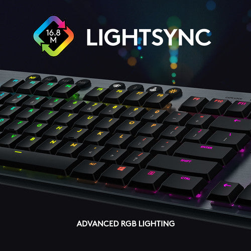 Logitech | G815 RGB Mechanical Gaming Keyboard (Clicky) | 920-009087