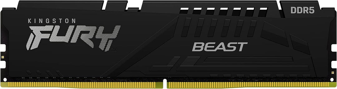 Kingston | Memory 32GB 4800MHz DDR5 CL38 UDIMM Kit of 2 - Black | KF548C38BBK2-32
