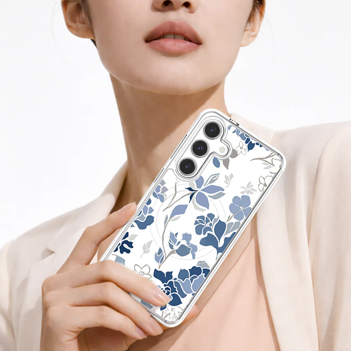 Caseco | Case for Samsung S26 - Blue Pattern | ED24F3-BP
