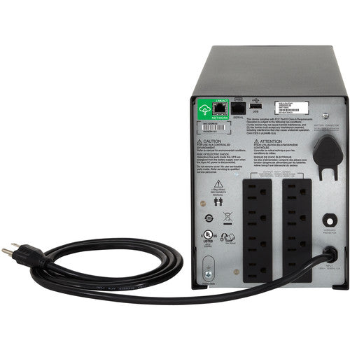 APC | Smart UPS - SmartConnect Battery Backup  8 Outlets 1440VA 120V 900w | SMC1500C
