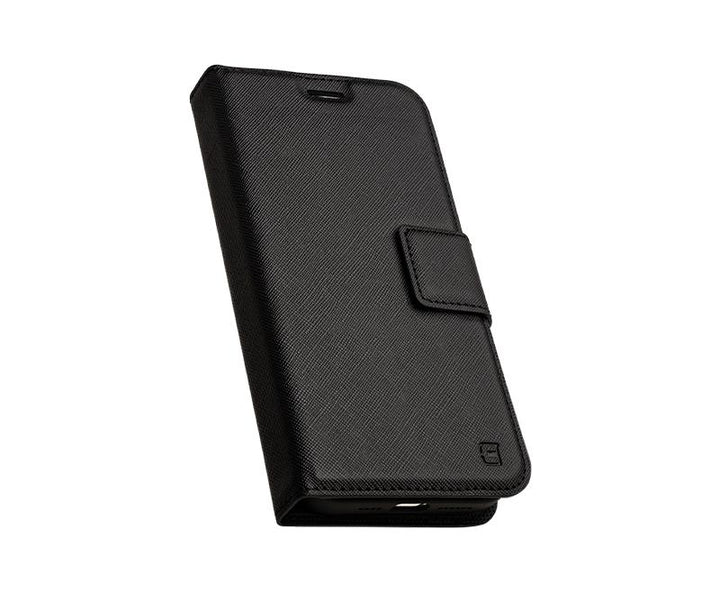 Caseco | Sunset Blvd | iPhone SE / SE2 / 8 / 7 / 6 - 2-in-1 RFID Blocking Folio Case - Black | C3508-01