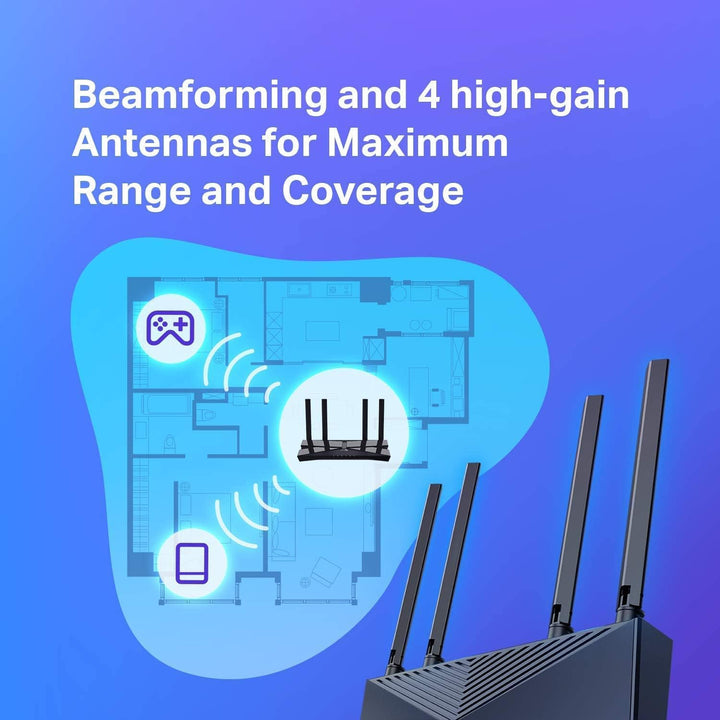 TP-Link | Wireless AX1800 Dual-Band Wi-Fi 6 Router | ARCHER AX20