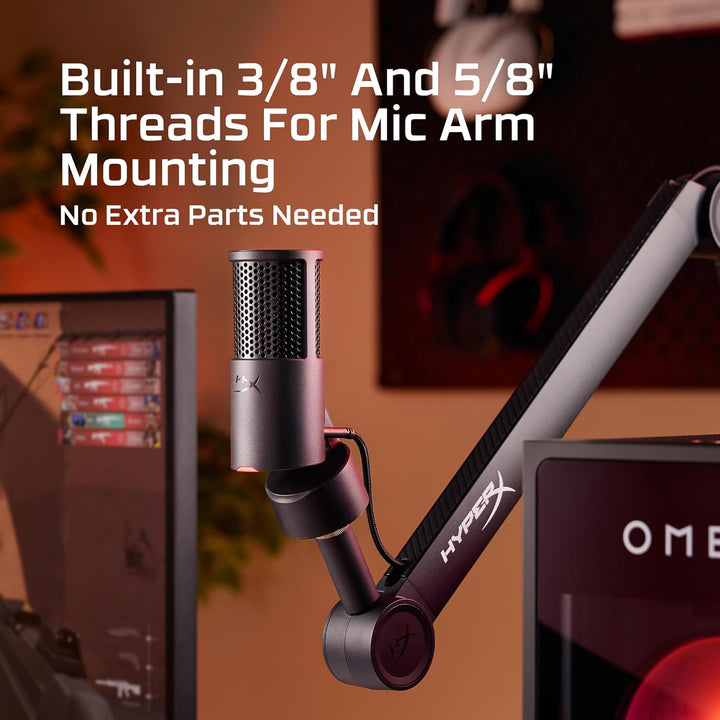 HyperX | SoloCast 2 Microphone - Black | AR0A0AA
