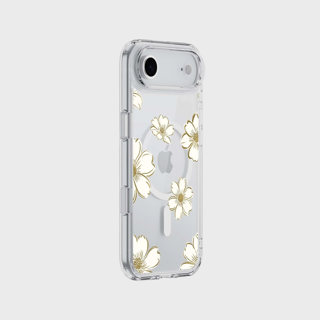 Caseco | Gold Floral iPhone 17 Air Case - Floral | ED24E6-GD