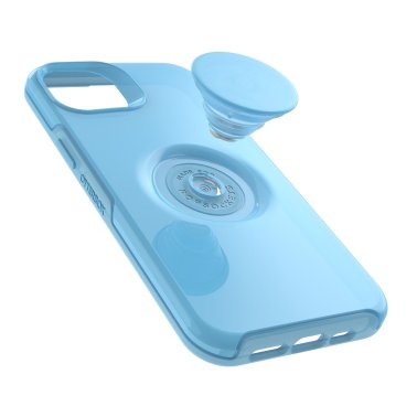 //// Otterbox | Otterbox + POP Symmetry Clear Series Case for iPhone 14 Plus - Blue (You Cyan This) | 77-88783