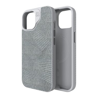 ZAGG GEAR4 | London Snap Case iPhone 15/14/13  - Grey Geo | 15-11636