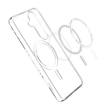 Spigen | Crystal Flex MagFit for Samsung Galaxy S26 FE - Clear White | ACS11645