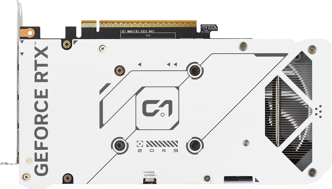 ASUS | Video Card GEFORCE DUAL-RTX5060-O8G - White | DUAL-RTX5060-O8G-WHITE