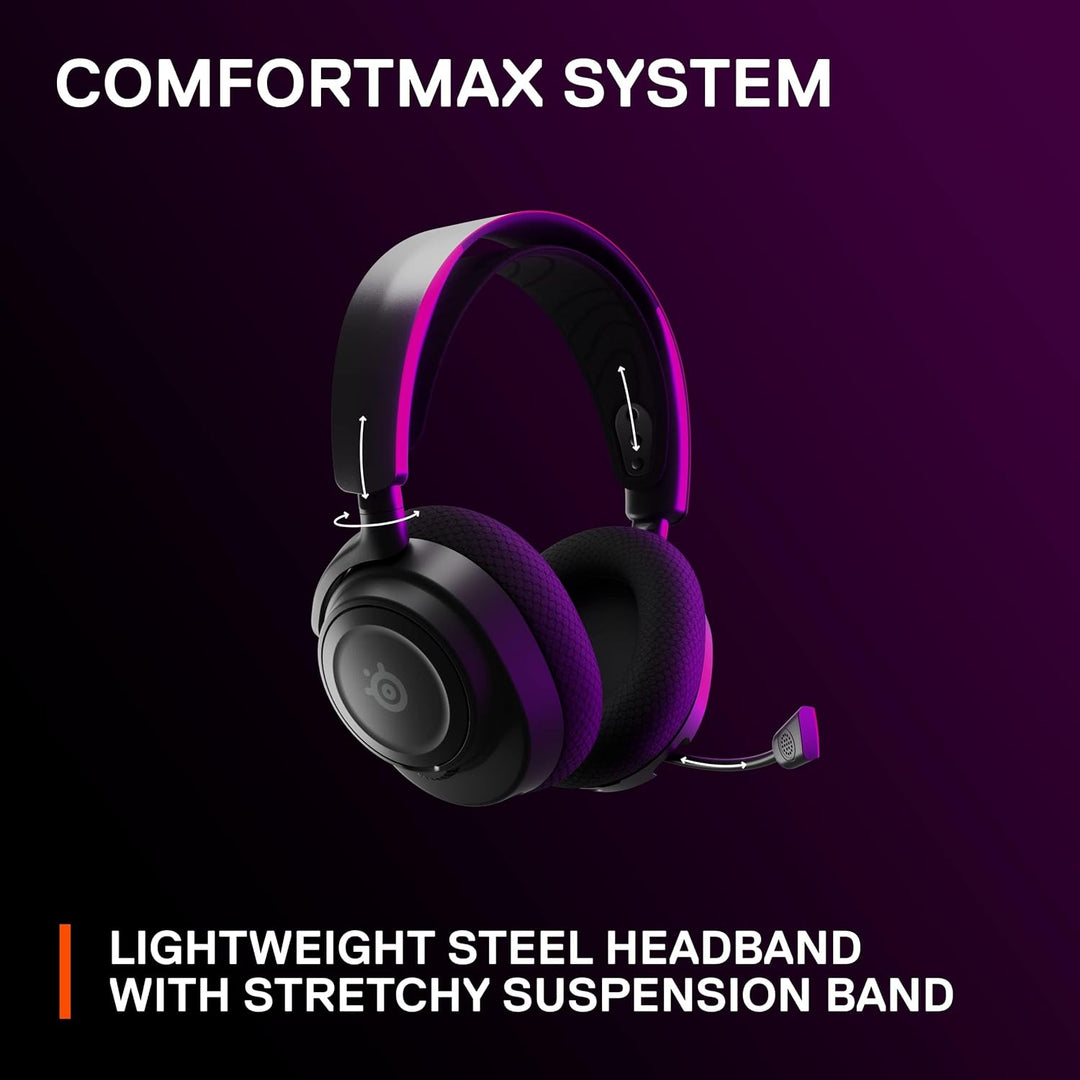 SteelSeries | Arctis Nova 7 Wireless Gaming Headset for PC, PS5, and PS4 - Black | 61553