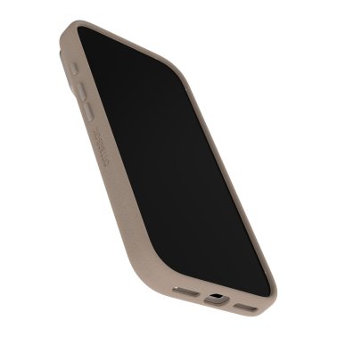 OtterBox | Symmetry Cactus Leather iPhone 17 Pro w/MagSafe + Camera Control Case - Grey Comfort | 77-99056