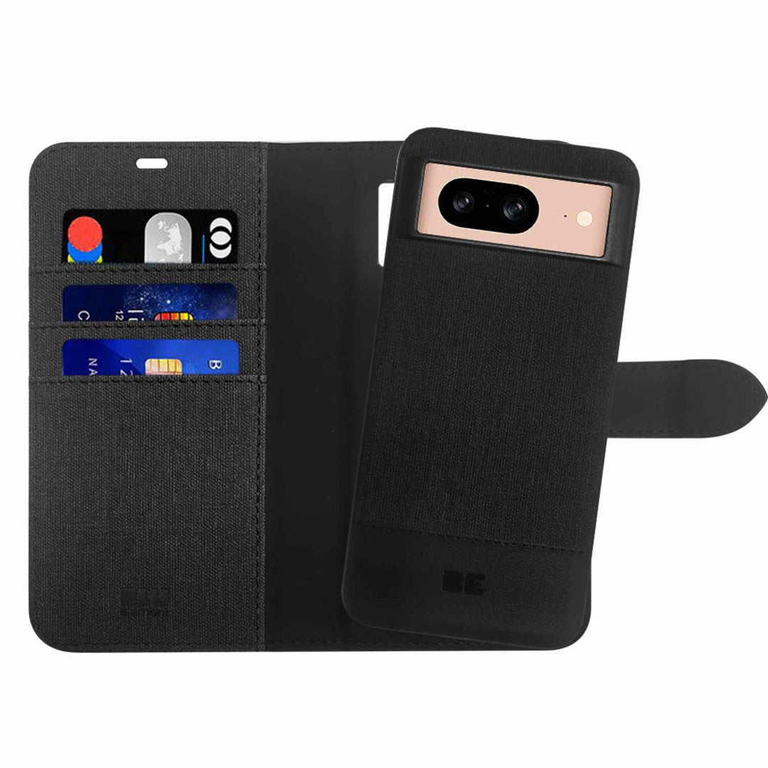 Blu Element | Folio 2 in 1 Wallet Case Google Pixel 8 - Black | 120-7664