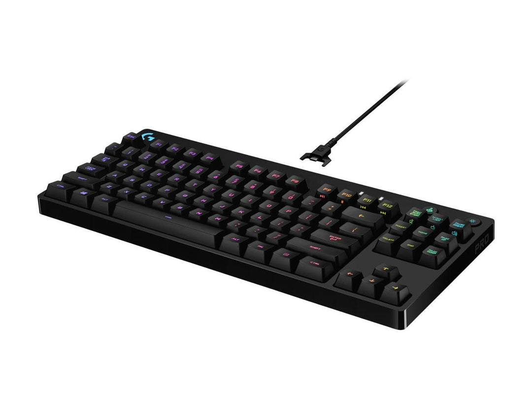 Logitech | Pro Backlit Mechanical Romer-G Gaming Keyboard | 920-008290