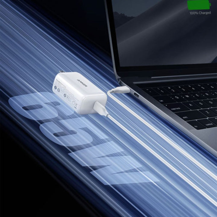 Anker | PowerPort III 65W Pod w. Powerline II USB-C Cable | B2712J215