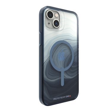//// ZAGG GEAR4 | iPhone 14 Plus - D3O Milan Snap Case - Blue Swirl | 15-10848