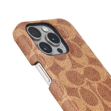 Coach | Slim Wrap Signature C Case iPhone 15 Pro Max - Tan | 15-12467