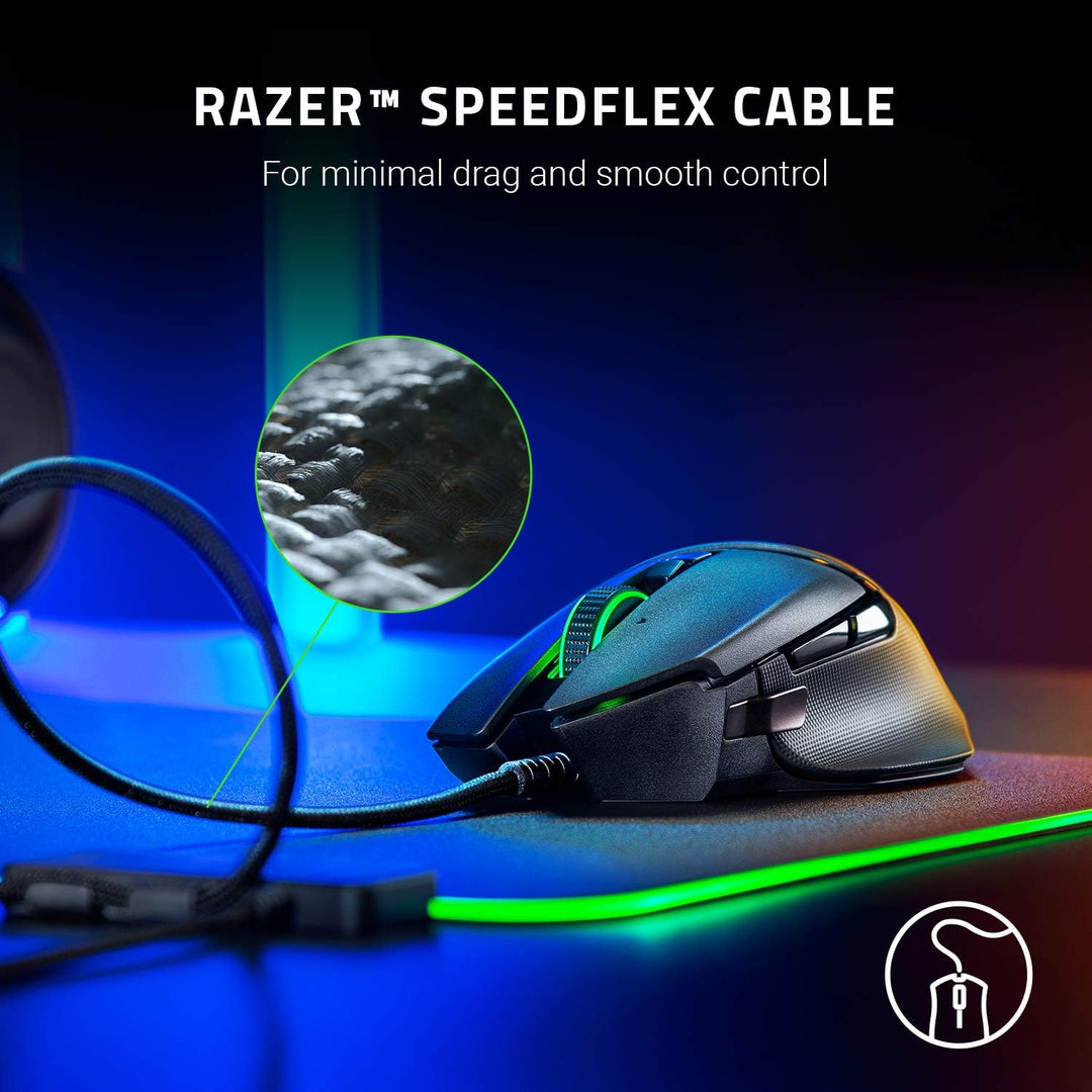 /// Razer | Basilisk Ultimate 20K DPI Wireless Optical Gaming Mouse with Charging Dock - Black | RZ01-03170100-R3U1