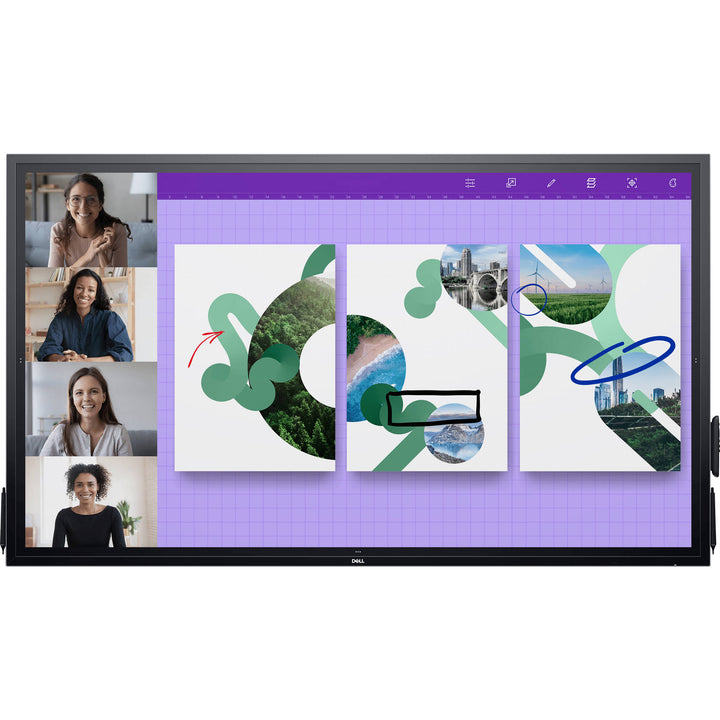 Dell | Interactive Touch Monitor 75" 4K | P7524QT