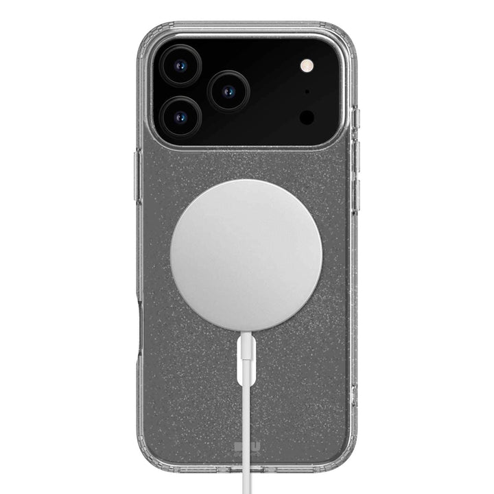 Blu Element | DropZone Rugged MagSafe Case iPhone 17 Pro Max - Clear  / Glitter | BEDZRMG17G4