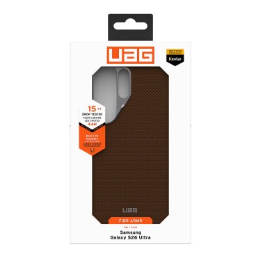UAG | Fibr Armr w/Magnet Case for Samsung Galaxy S26 Ultra - Orange/Charcoal | 214545119732