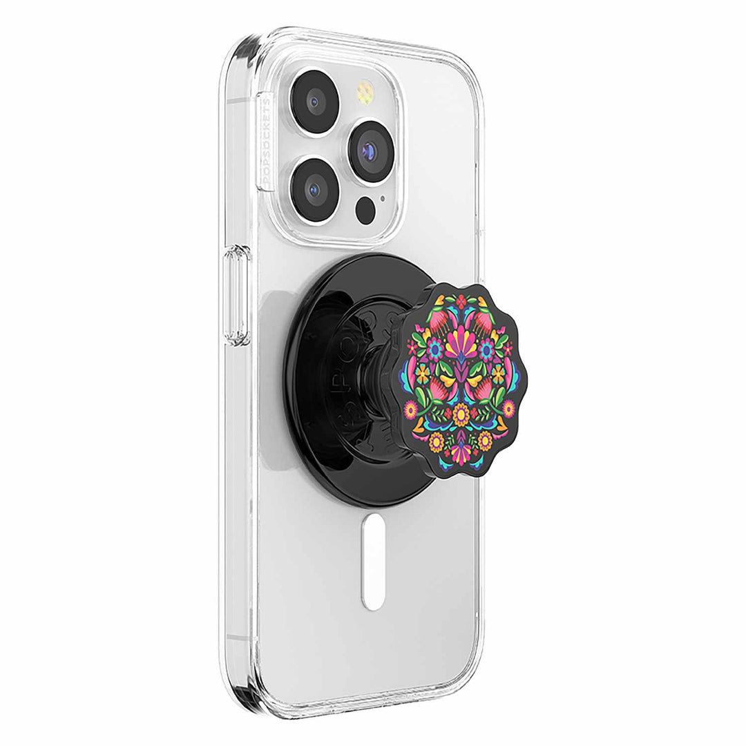 Popsockets | PopGrip for MagSafe Round with Adapter Ring Huipil | 123-0555