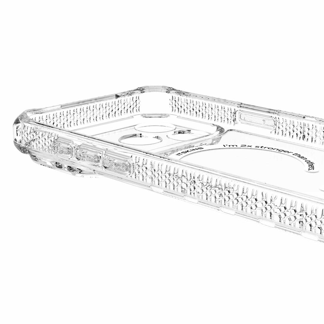 ITSKINS | Hybrid_R MagSafe Case iPhone 17 Pro - Clear | AP7XHMACRTRSP