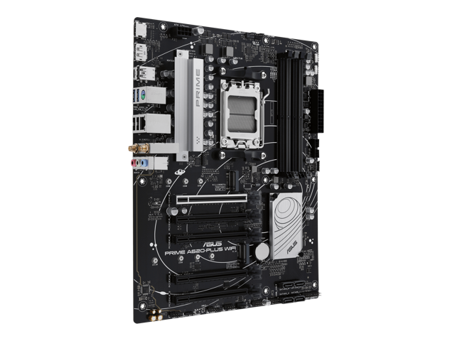 ASUS | MB PRIME A620-PLUS WIFI A620 AM5 Max.192GB DDR5 ATX Retail | PRIME A620-PLUS WIFI