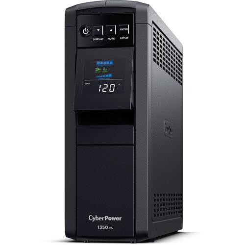 CyberPower | Sinewave Series UPS - Mini-Tower 10 Outlets 1350VA LCD 120VAC | CP1350PFCLCD