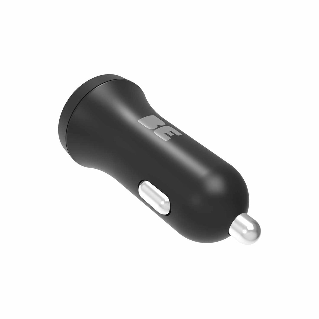Blu Element | Dual Port Car Charger with Power Delivery / PPS 30W - Black | BECCDP30WBL