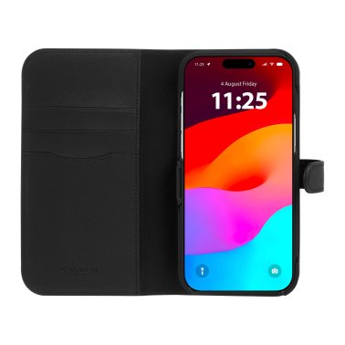 Coach | Folio Signature C Case iPhone 15 Pro - Charcoal | 15-12446