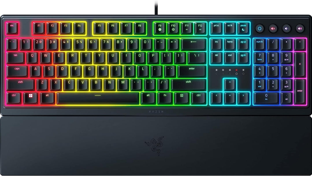 Razer | Ornata V3 Chroma Backlit Full-size Ergonomic Gaming Keyboard - Eng | RZ03-04460200-R3U1
