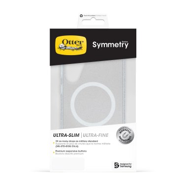 Otterbox | Symmetry Clear Magnets Series Case Samsung Galaxy S25+ -  Clear Stardust | 77-97467