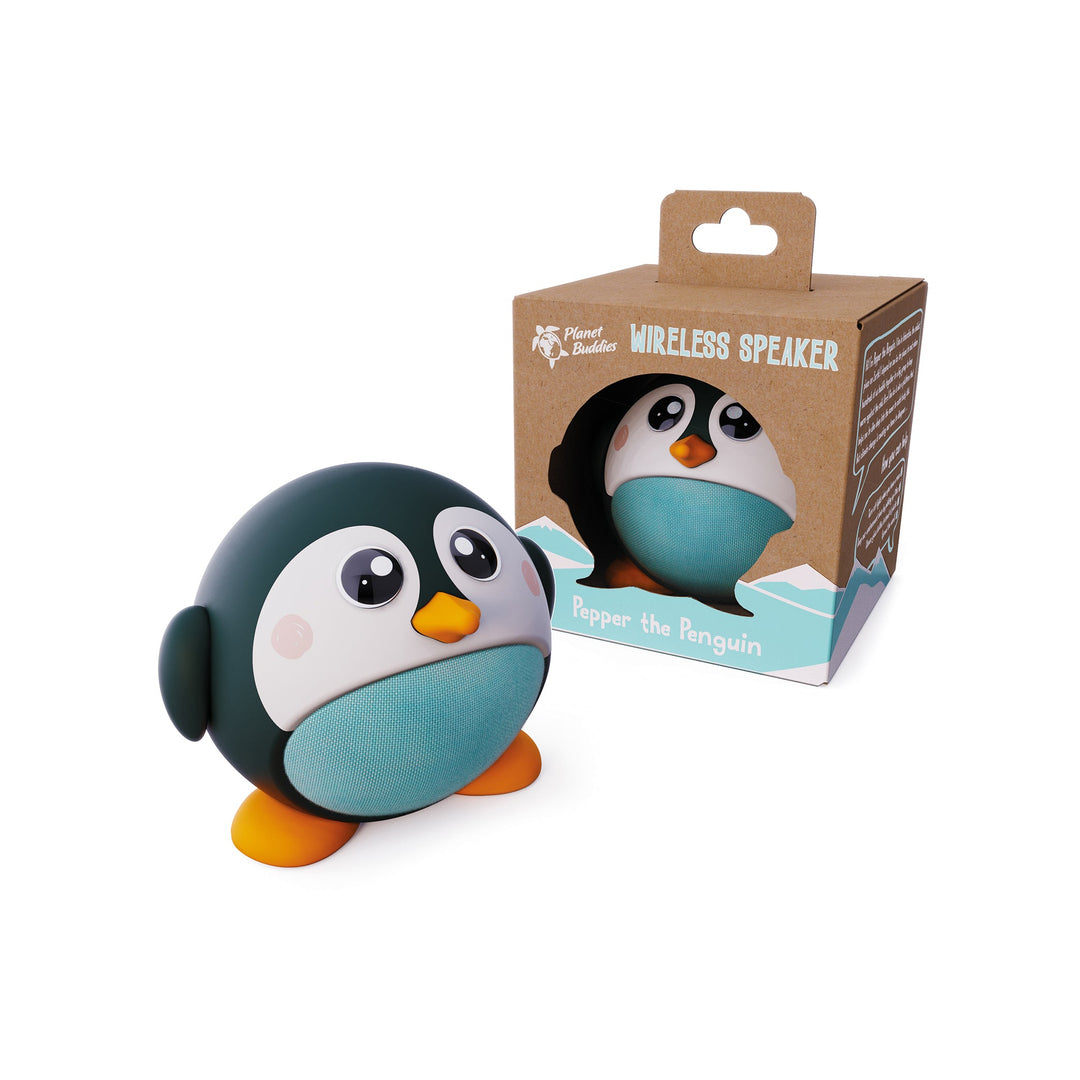 Planet Buddies | Pepper the Penguin Bluetooth Speaker | 52431